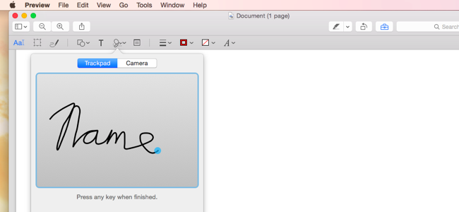 Import A Signature Into Preview App On Mac